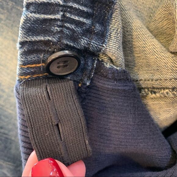 Angleiebe Maternity Jeans Full Belly Panel Size 7 - Picture 9 of 12